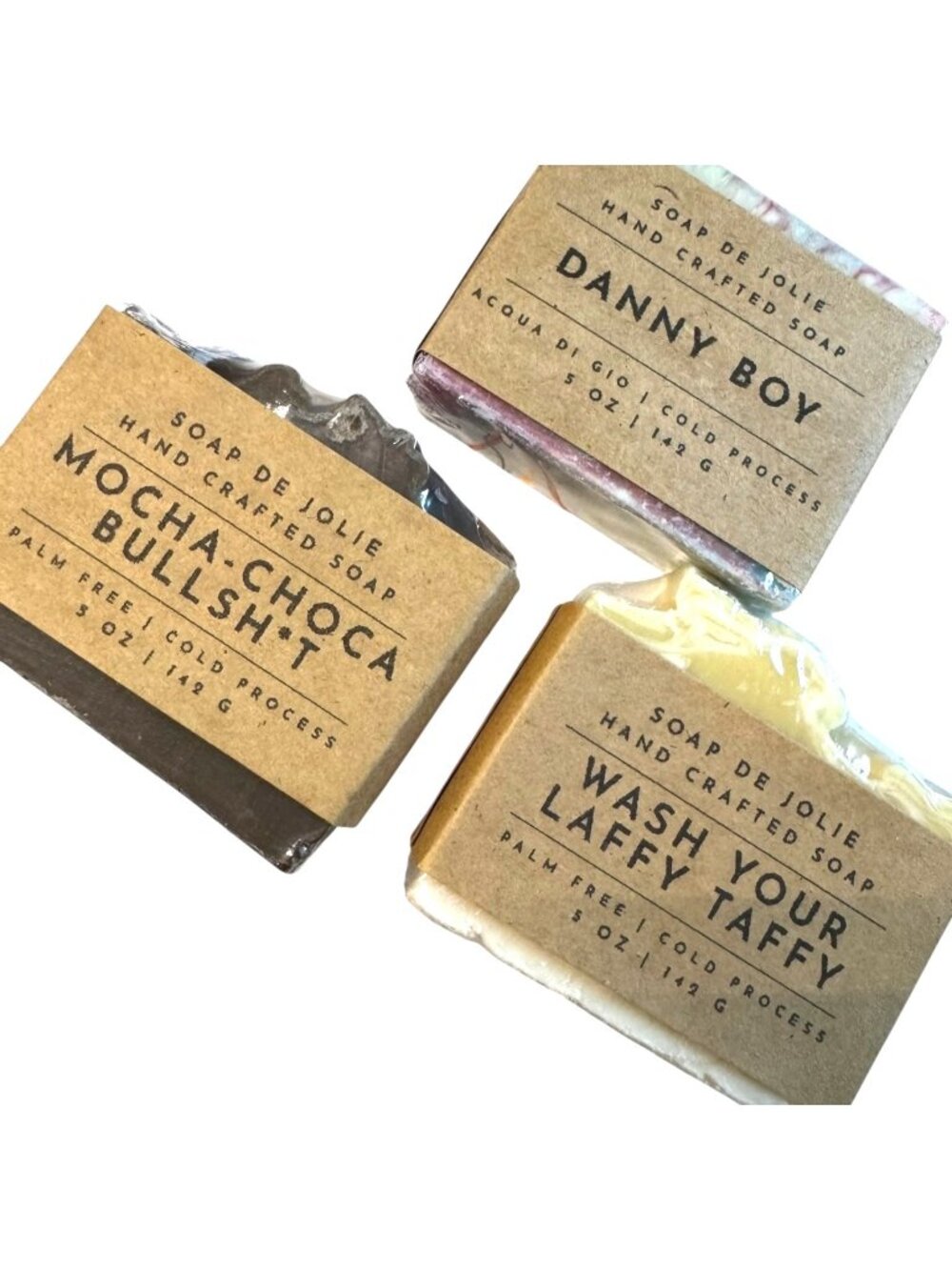 Handcrafted De‎ Jolie Soap Set Of 3 NEW